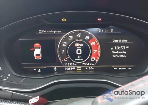 2018 Audi S5 3.0T Premium Plus from USA, damaged, VIN WAUB4CF58JA081226